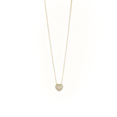 Collana Bagliori in oro giallo e diamanti