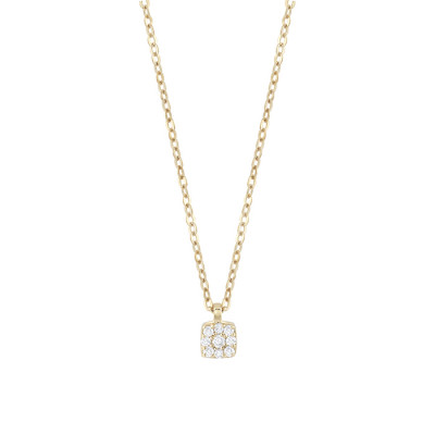 Collana Bagliori in oro giallo e diamanti