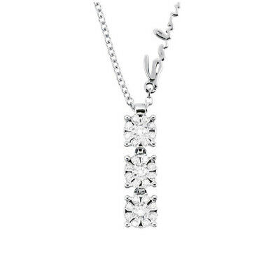 Collana Daphne oro bianco e diamanti