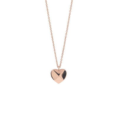 Collana I Segni Cuore oro rosa