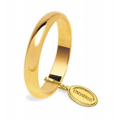 Fede  confort in oro giallo 3,5mm